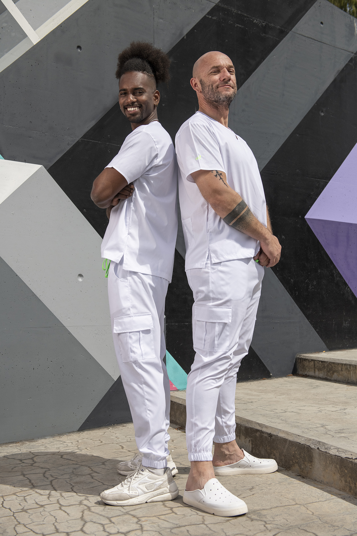 Ambo Peter Jogger blanco - Oh! Wear