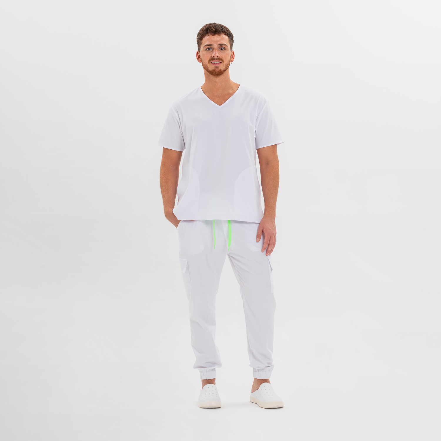 Ambo Peter Sparciel jogger blanco