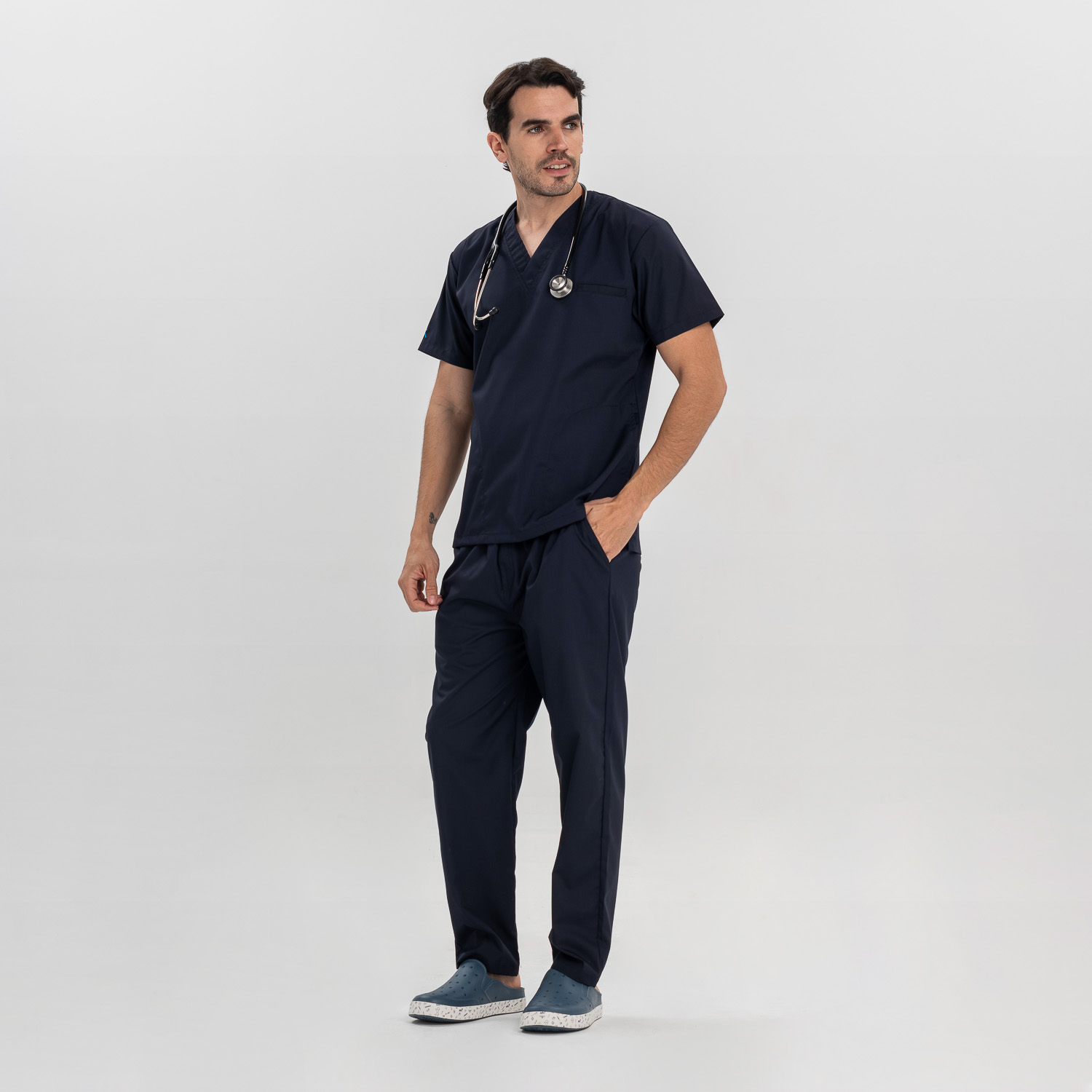 Ambo Lado X2 Poly azul oscuro