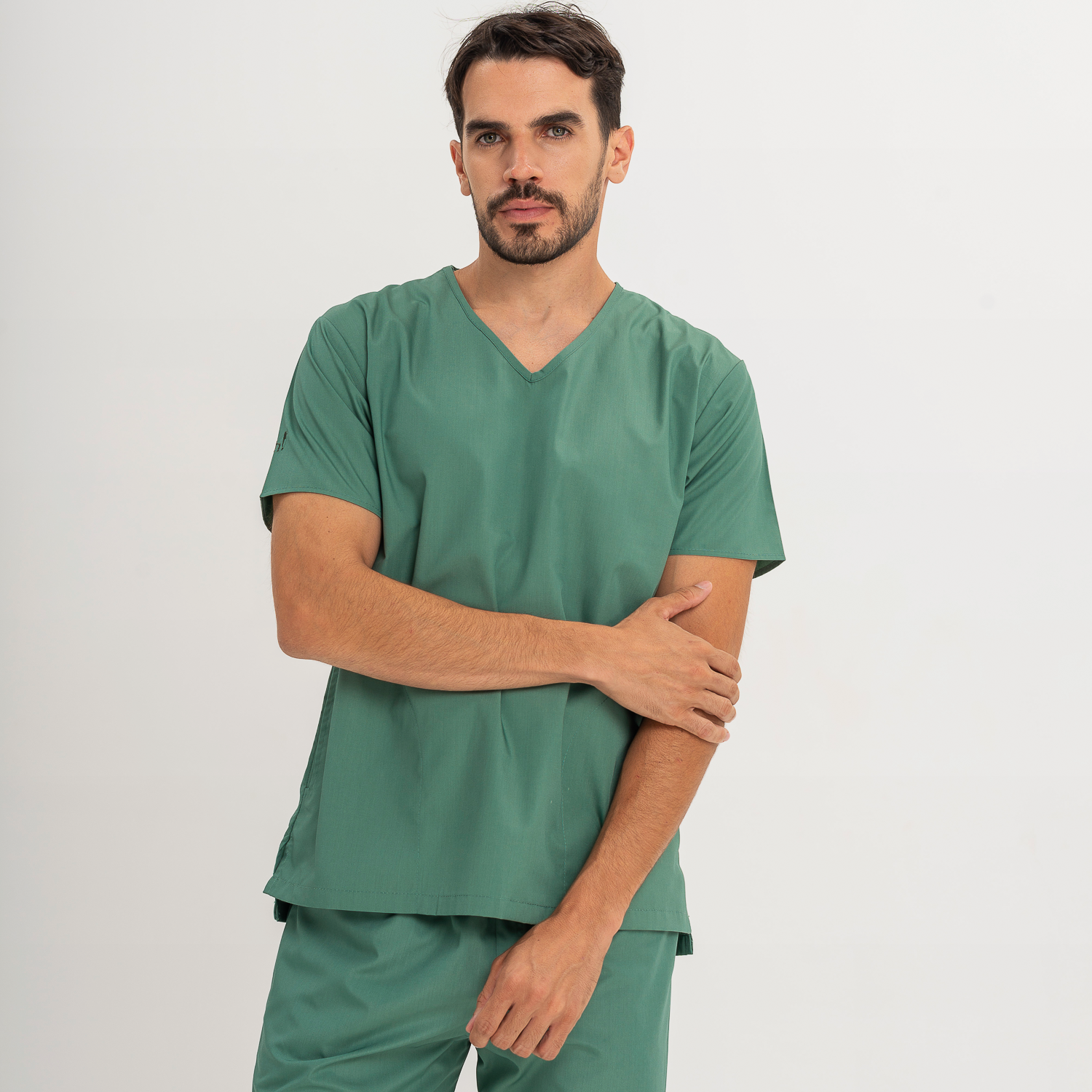 Ambo Peter Poly angosto verde oliva