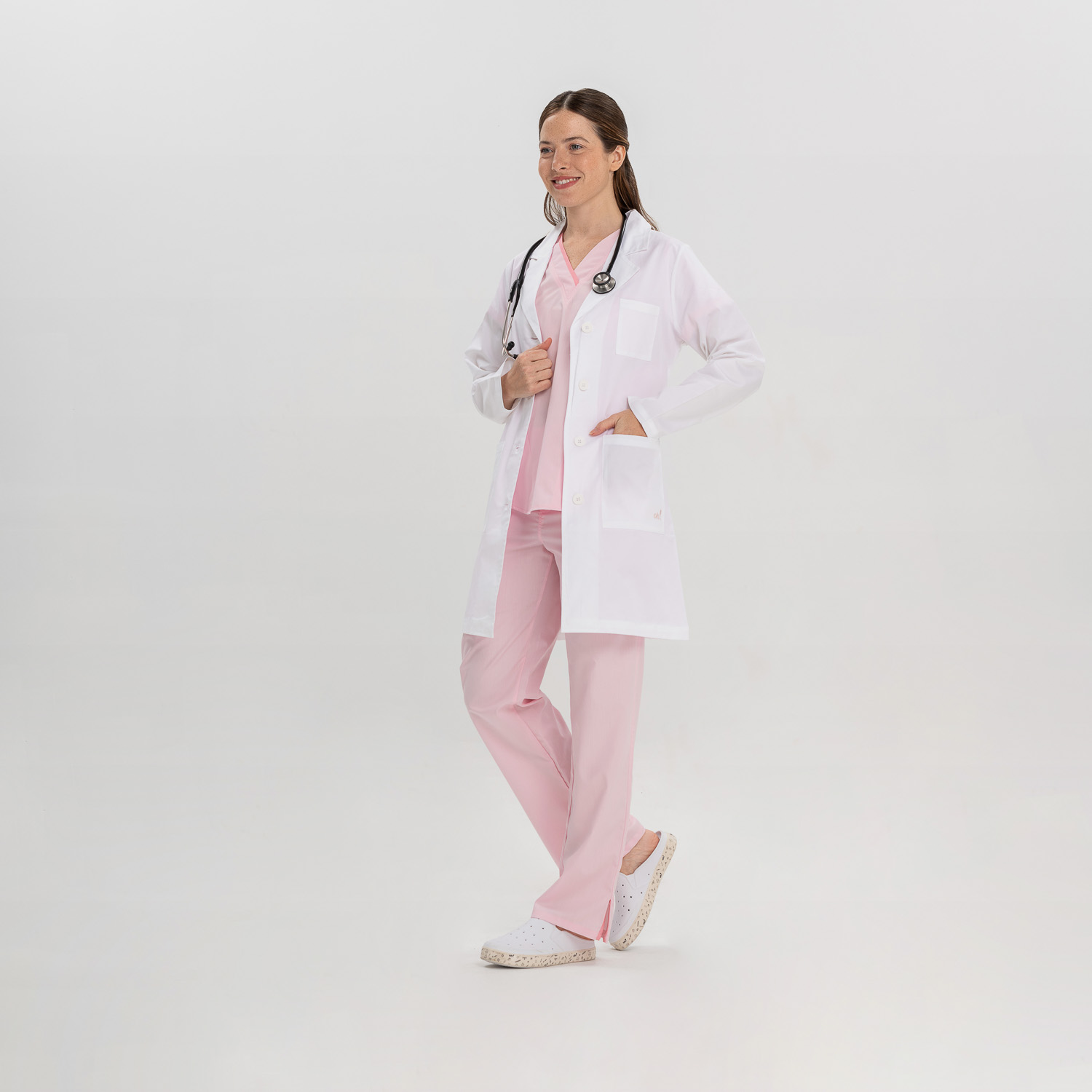 Delantal Chloe Superfit blanco