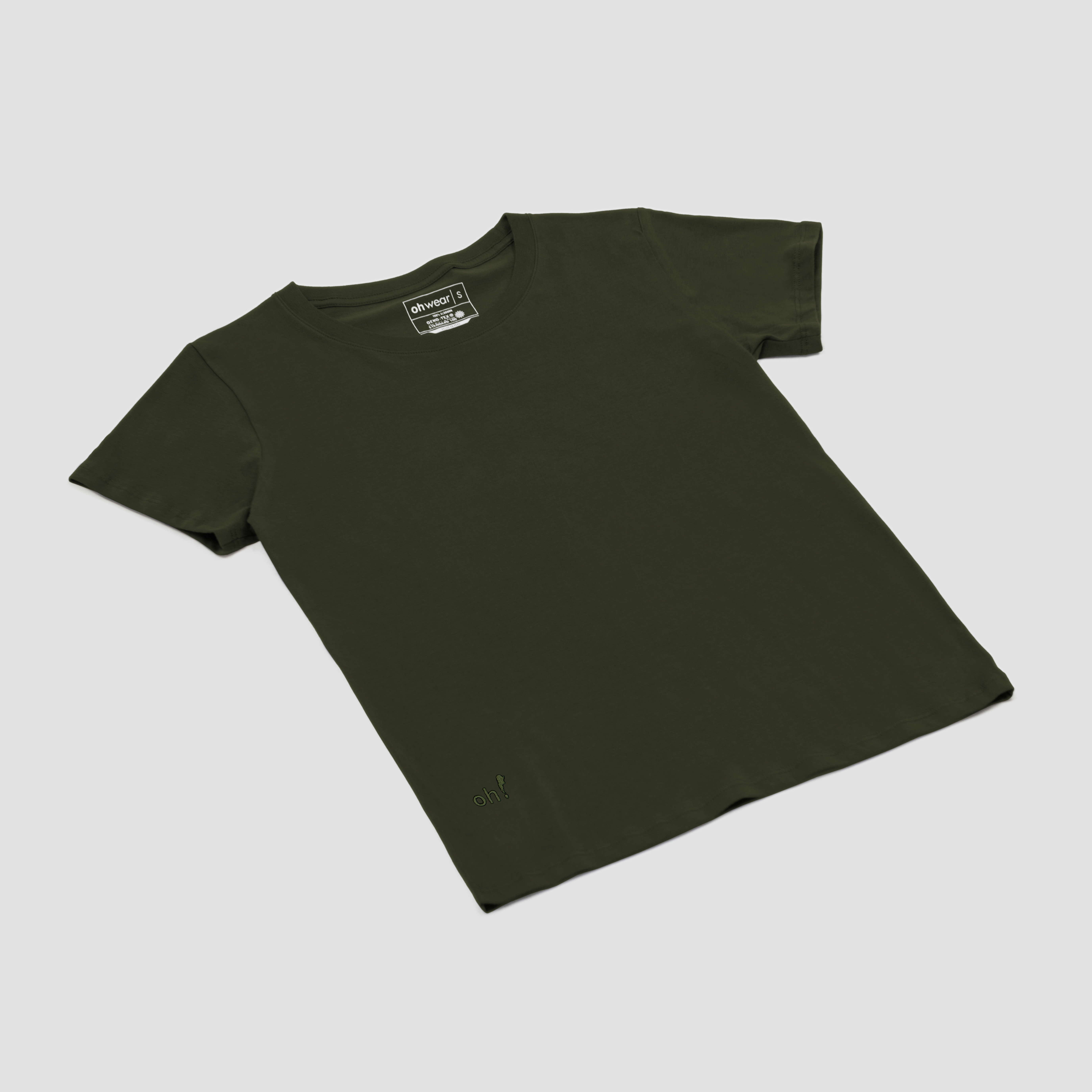 Remera Nitro verde militar (mujer)