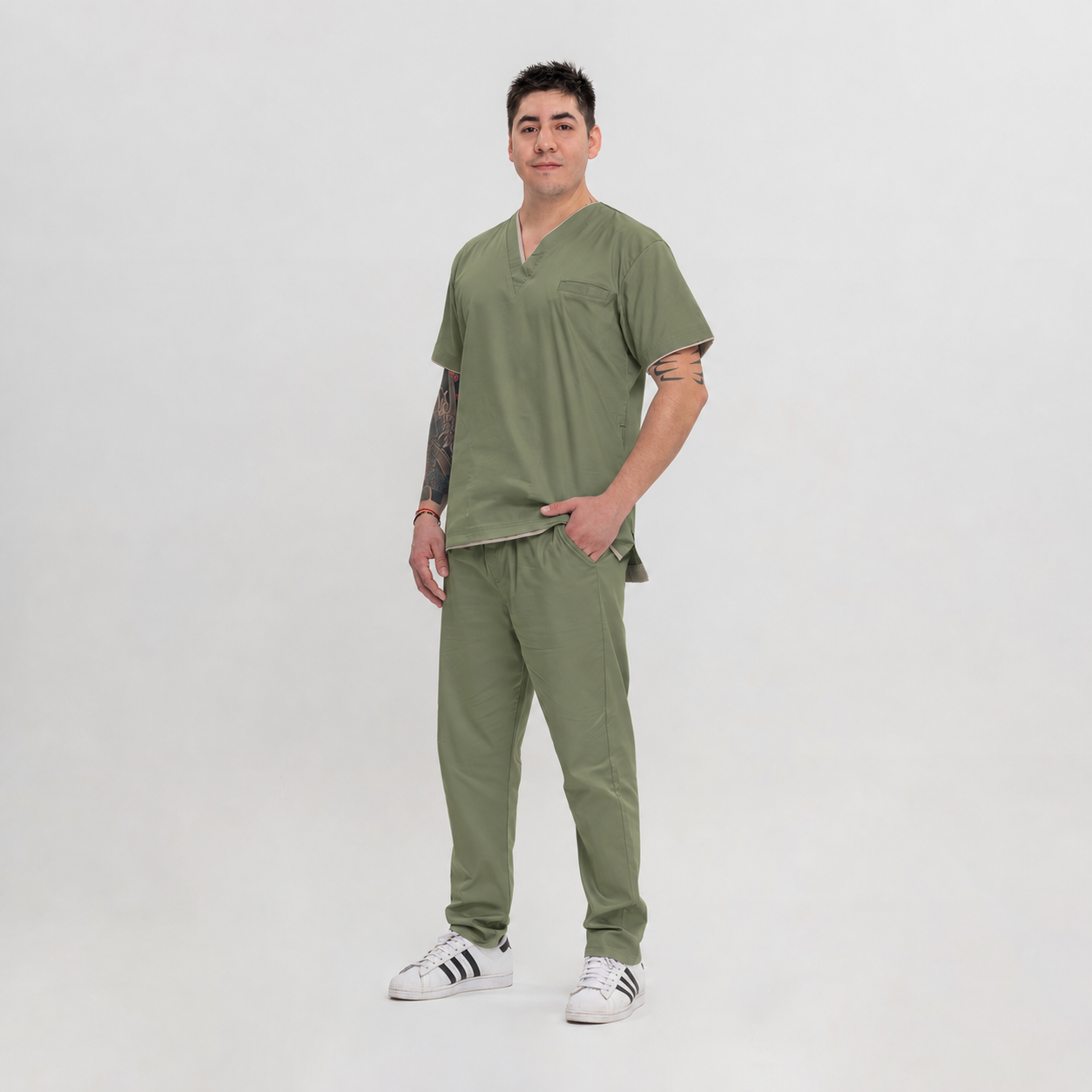 Ambo Gamma Sparciel classic verde estepa con verde