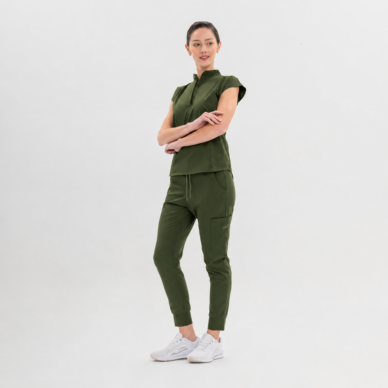 Ambo Juana Sparciel slim verde bosque