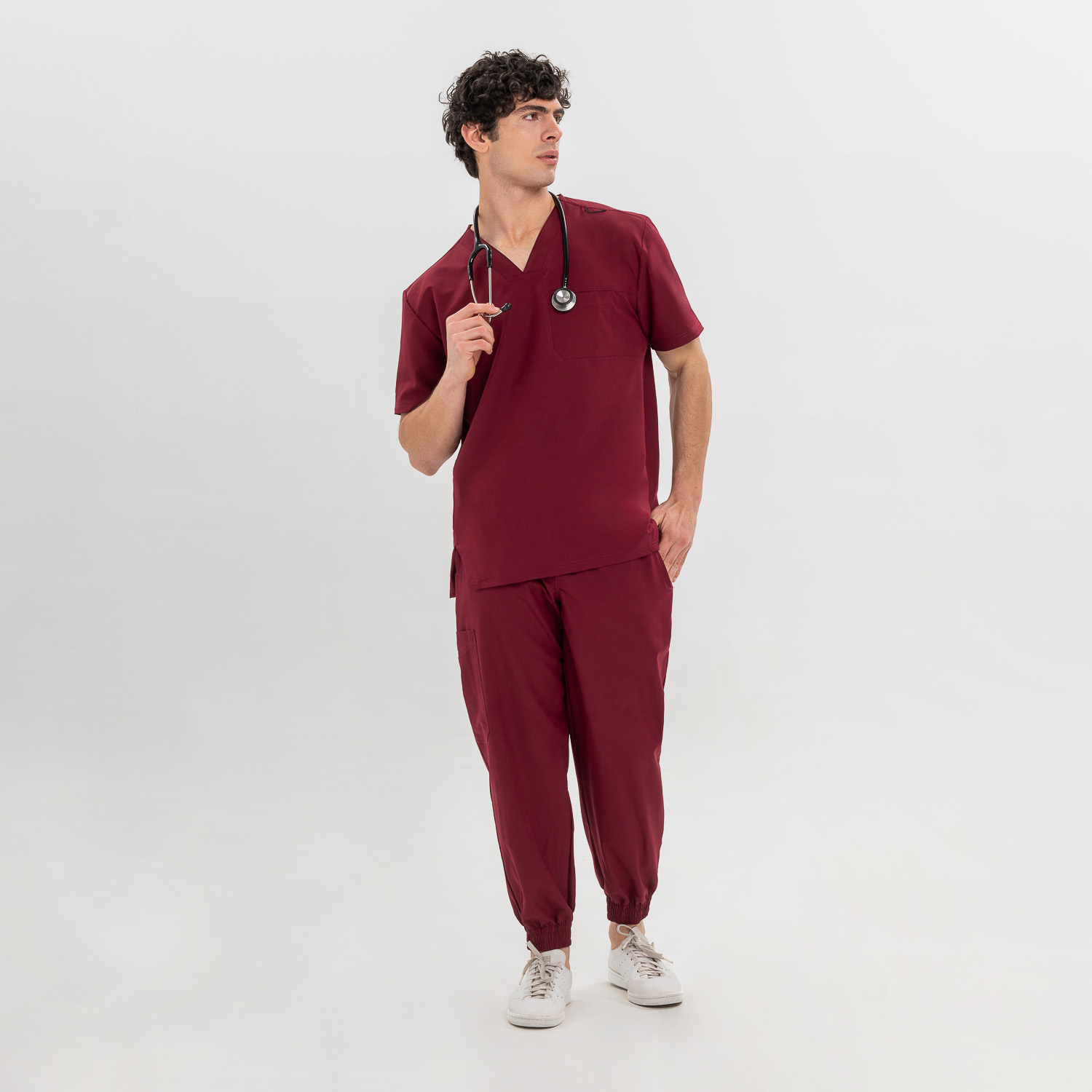 Ambo Felix Nova jogger bordó velvet